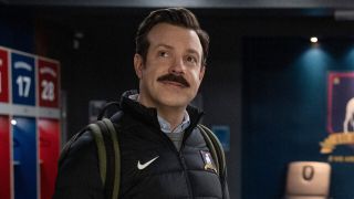 Jason Sudeikis as Ted Lasso in the series finale