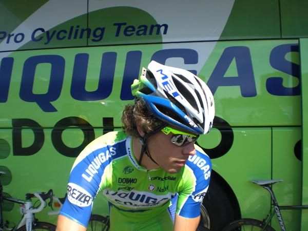 Daniel Oss (Liquigas) will aim to keep Ivan Basso out of trouble