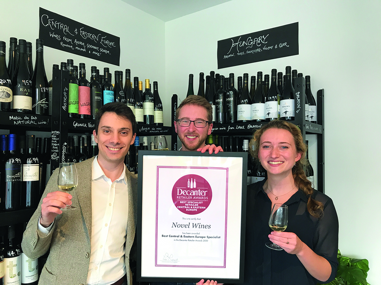 CENTRAL & EASTERN EUROPE SPECIALIST: Novel Wines