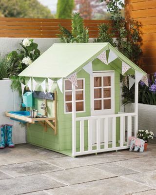 Aldi kids green playhouse