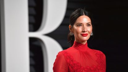 Olivia Munn attends the Academy Awards in 2017