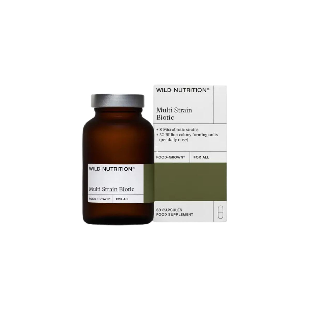 Wild Nutrition Food-Grown Multi Strain Biotic