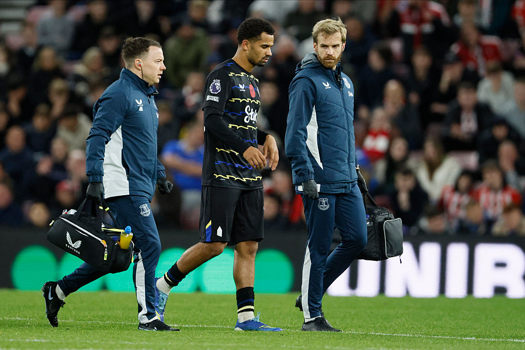 Iliman Ndiaye went off injured away to Sunderland on Monday night