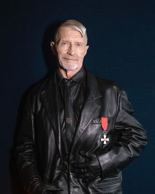 Durk Dehner with medal