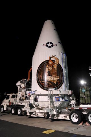 NROL-55 Payload Heads to Launch Pad
