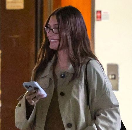 Hailey Bieber in Los Angeles March 2024