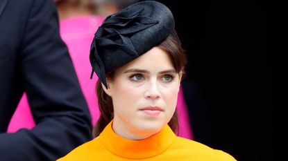 Princess Eugenie could have a big role at the coronation. Seen here attending a National Service of Thanksgiving