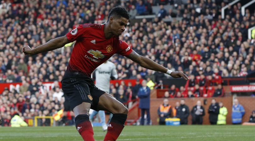 Marcus Rashford Manchester United Barcelona