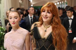 Charlotte Tilbury and Phoebe Dynevor at the met gala getty images 2151818715