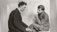 August Sander: Bohemians (Willy Bongard and Gottfried Brockmann), 1922-1925