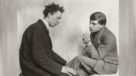 August Sander: Bohemians (Willy Bongard and Gottfried Brockmann), 1922-1925