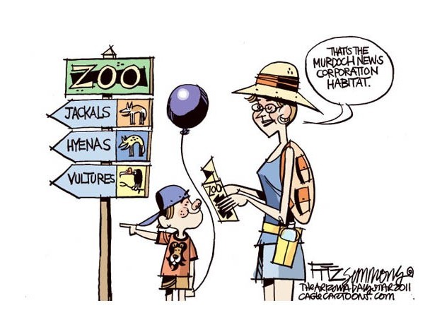 Rupert Murdoch's habitat