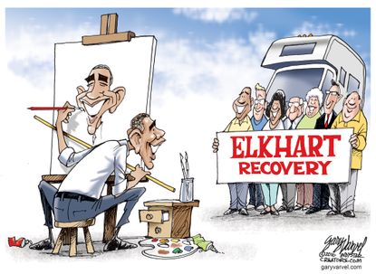 Obama Cartoon U.S. Elkhart 2016