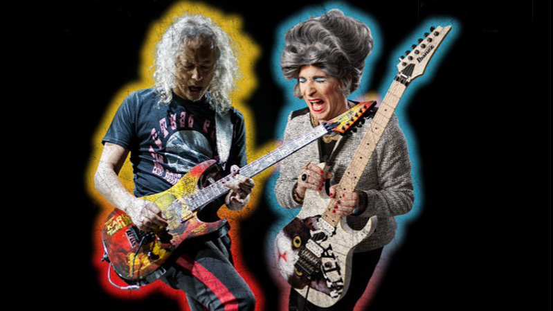 Kirk Hammett vs Mrs Smith Cry Baby Battle Royale