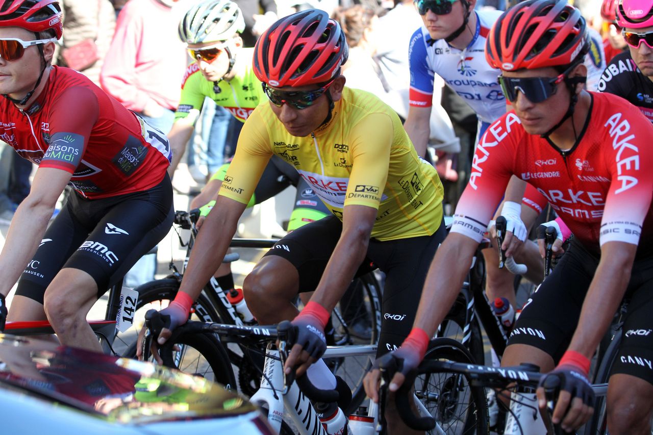 Tour Cycliste International du Var et des Alpes Maritimes 2020 - 52nd Edition - 3rd stage La Londe - Le Mont Faron 136 km - 23/02/2020 - Nairo Quintana (COL - Team Arkea Samsic) - photo Regis Garnier/BettiniPhoto&Acirc;&copy;2020