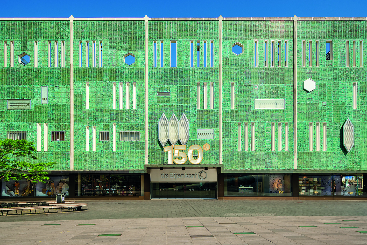 colourful building seen in the pages of book Chromatic Architecture