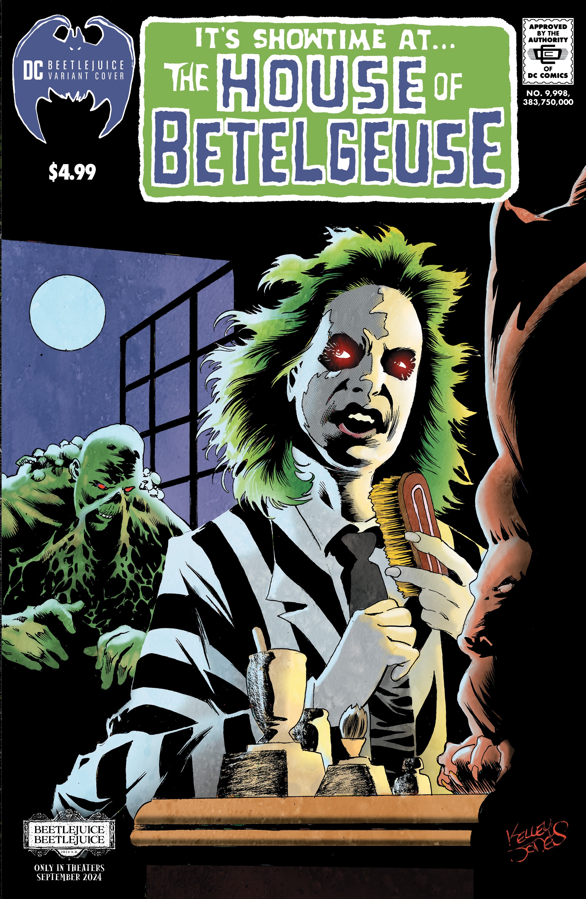 Beetlejuice Beetlejuice Movie-Inspired Variant Covers