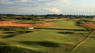 Carnoustie 18th hole pictured