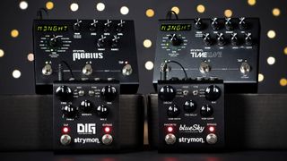Strymon Midnight Edition Mobius, Timeline, DIG and BlueSky