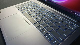 Lenovo Slim 7i Gen 9 laptop keyboard