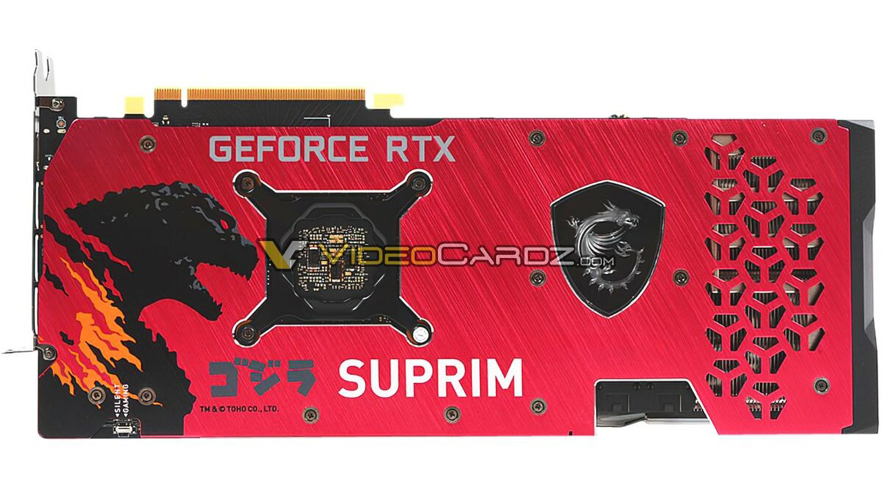 Godzilla Roars onto MSI RTX 3070 Graphics Card | Tom's Hardware