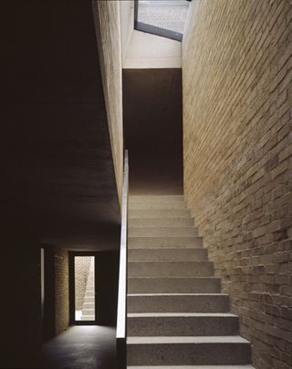 Stair case in the Brick House