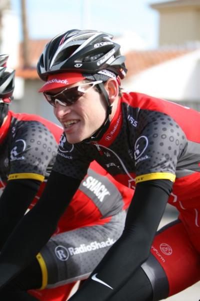 Ben Hermans on the RadioShack training ride