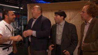 The Three Stooges on Monday Night Raw