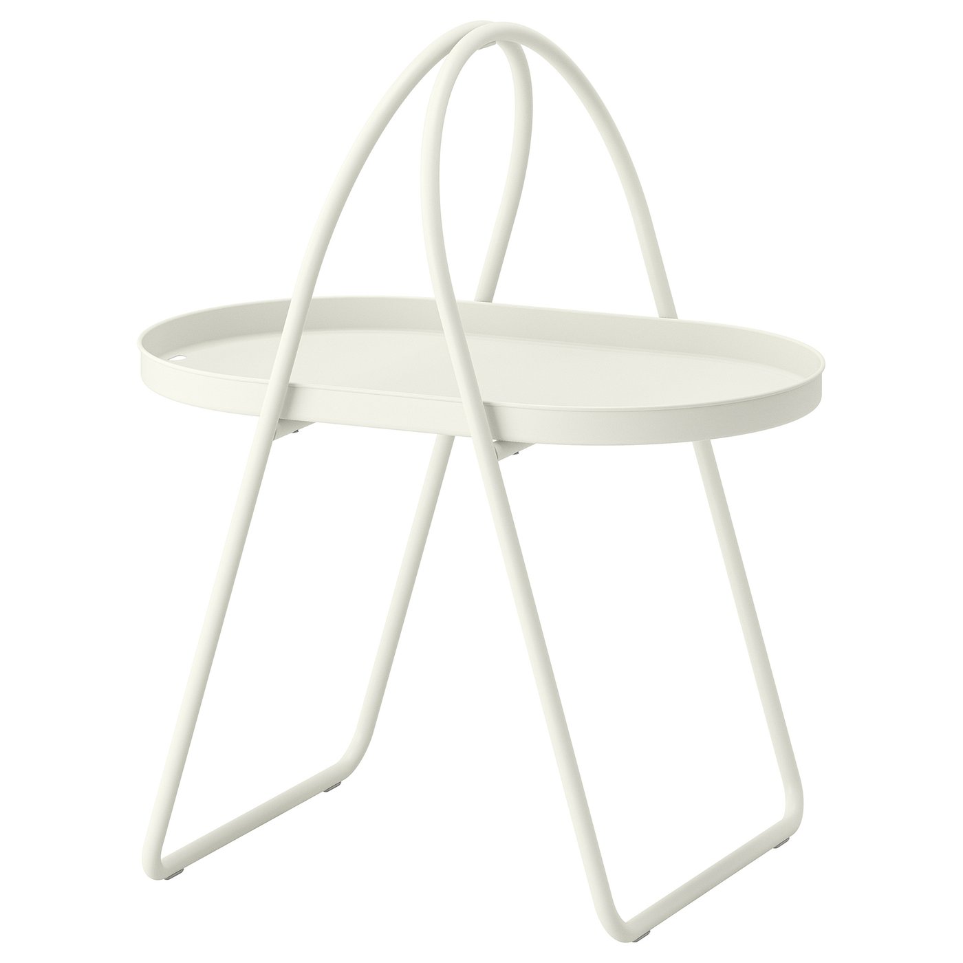 M&amp;Aring;b&amp;Auml;rssk&amp;Auml;r Coffee Table - Outdoor Indoor/white 61x41 Cm