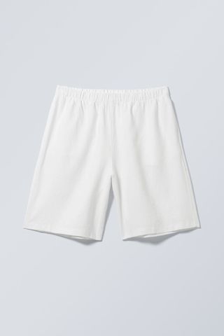 Relaxed Linen Blend Shorts