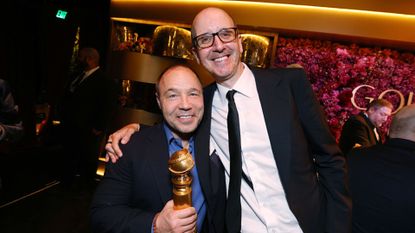 Stephen Graham and Jack Thorne at the 83rd Annual Golden Globes