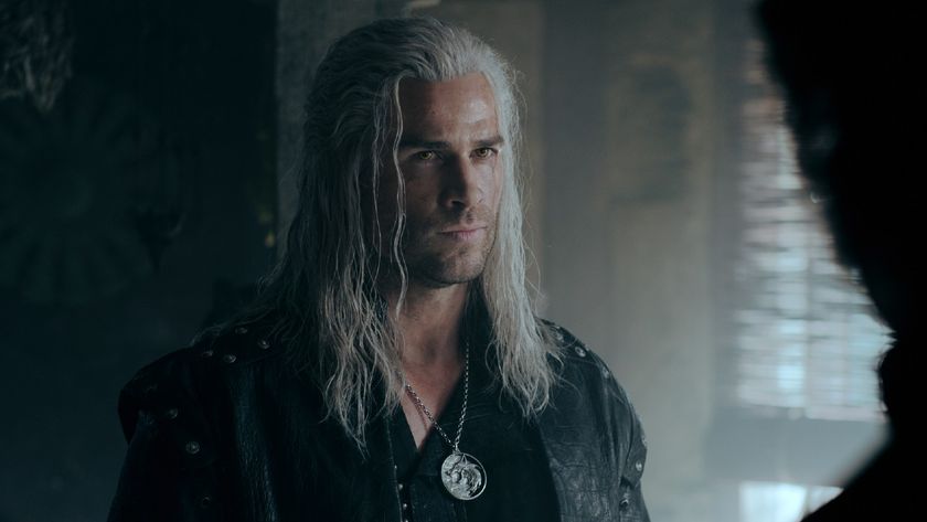 Liam Hemsworth as Geralt in The Witcher. 