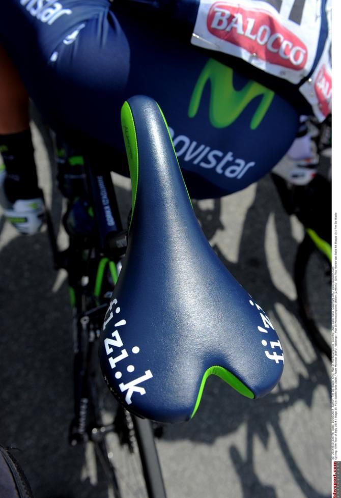 A Movistar fi'zi:k saddle
