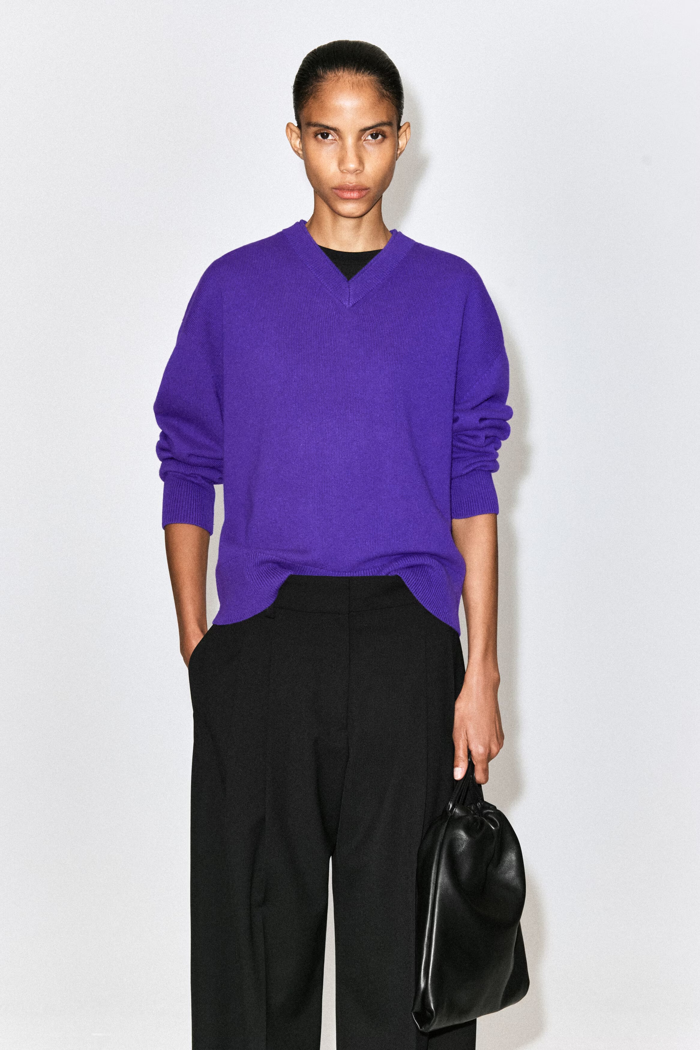 cos, V-Neck Sweater