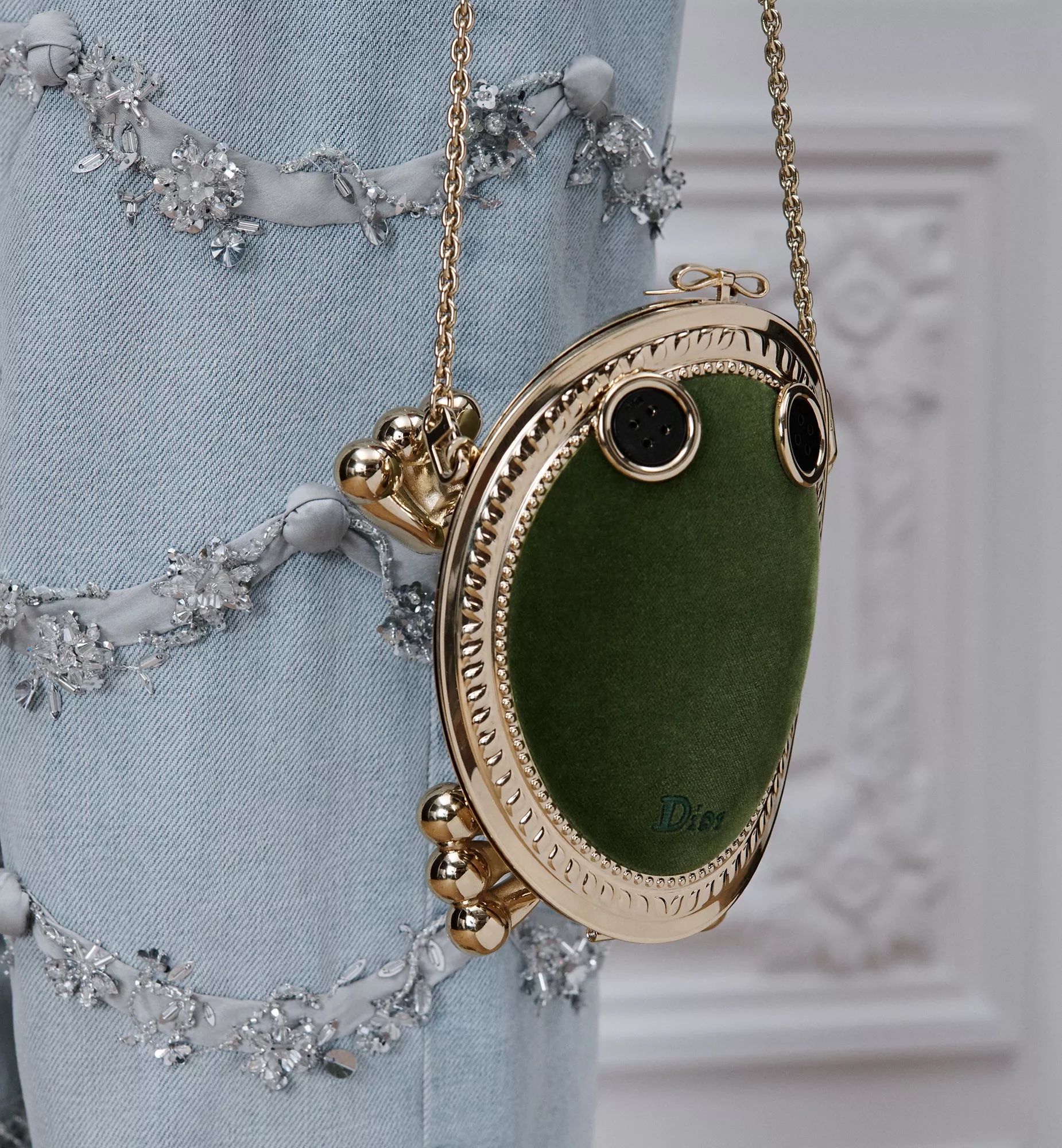 Dior, Frog Minaudi&amp;egrave;re Bag