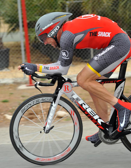 Lance Armstrong, Tour of Murcia 2010, stage 4 ITT
