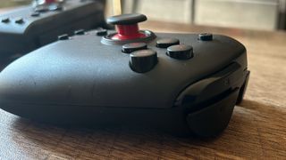 Hori Split Pad Pro face buttons and triggers close up