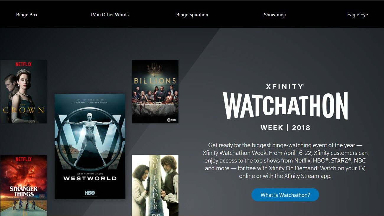 Xfinity’s Watchathon Week Going to the Dogs This Year Next TV