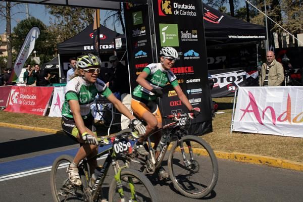 Sally Bigham and Milena Landtwing (Topeak-Ergon/ Centurion V) won the women's category for the second straight day.