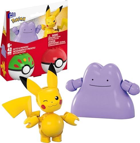 Poke Ball 2-Pack, Pikachu and Ditto