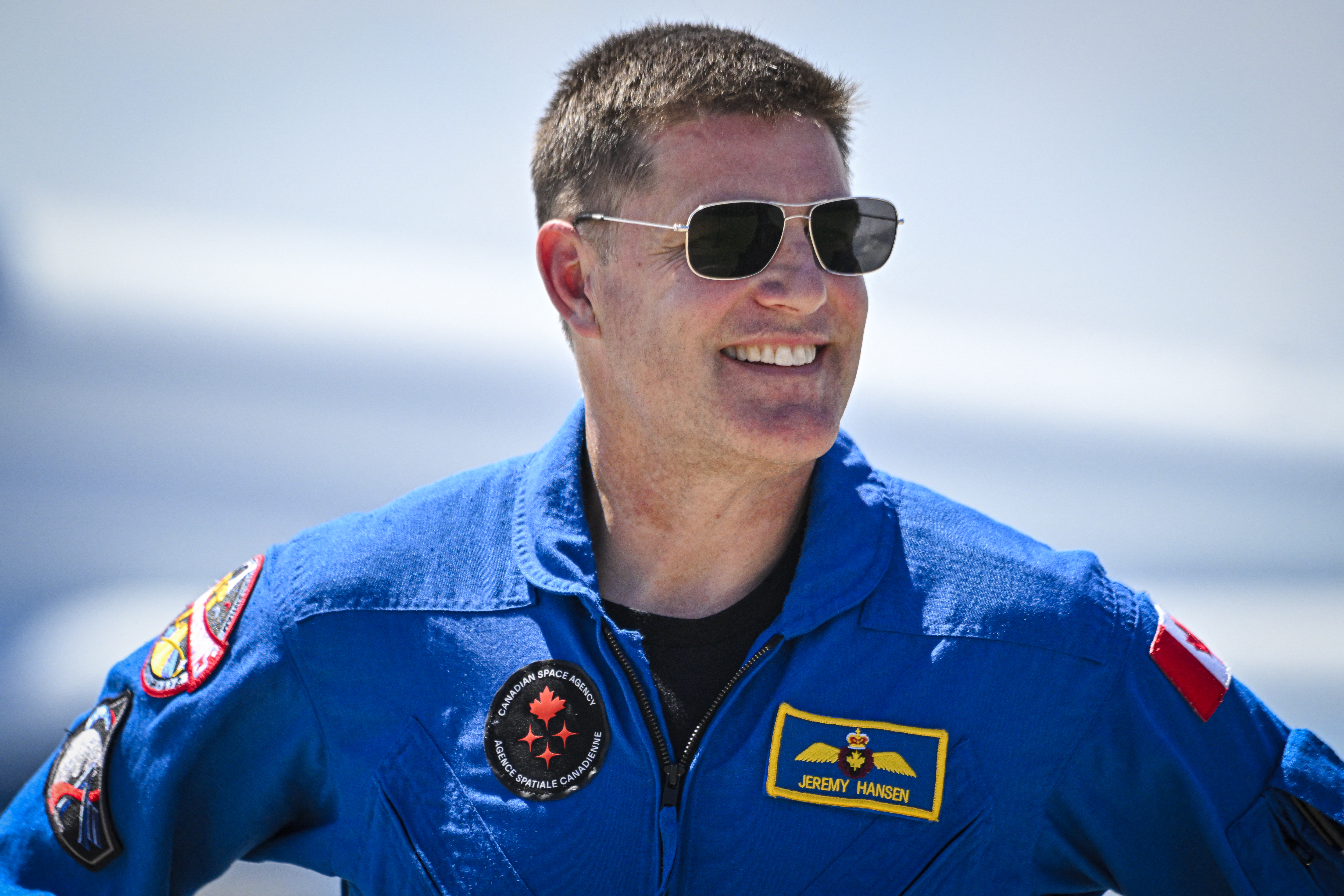 Artemis II mission specialist Jeremy Hansen.