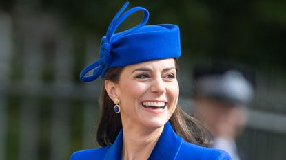Kate Middleton is ‘not expected’ to wear uniform at Trooping the Color. Seen here she attends the Easter Mattins Service