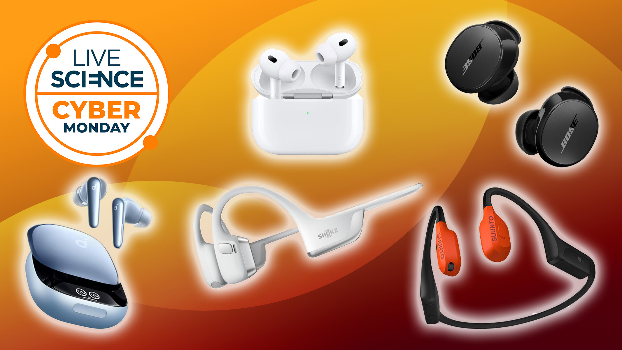 Cyber Monday headphone deal heading photo