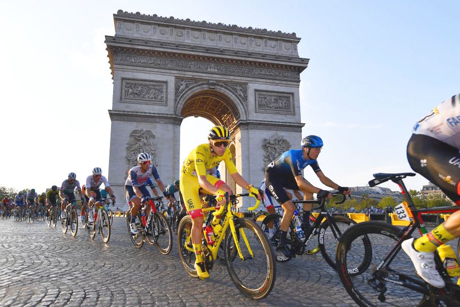 Tadej Pogacar Tour de France Paris stage 21