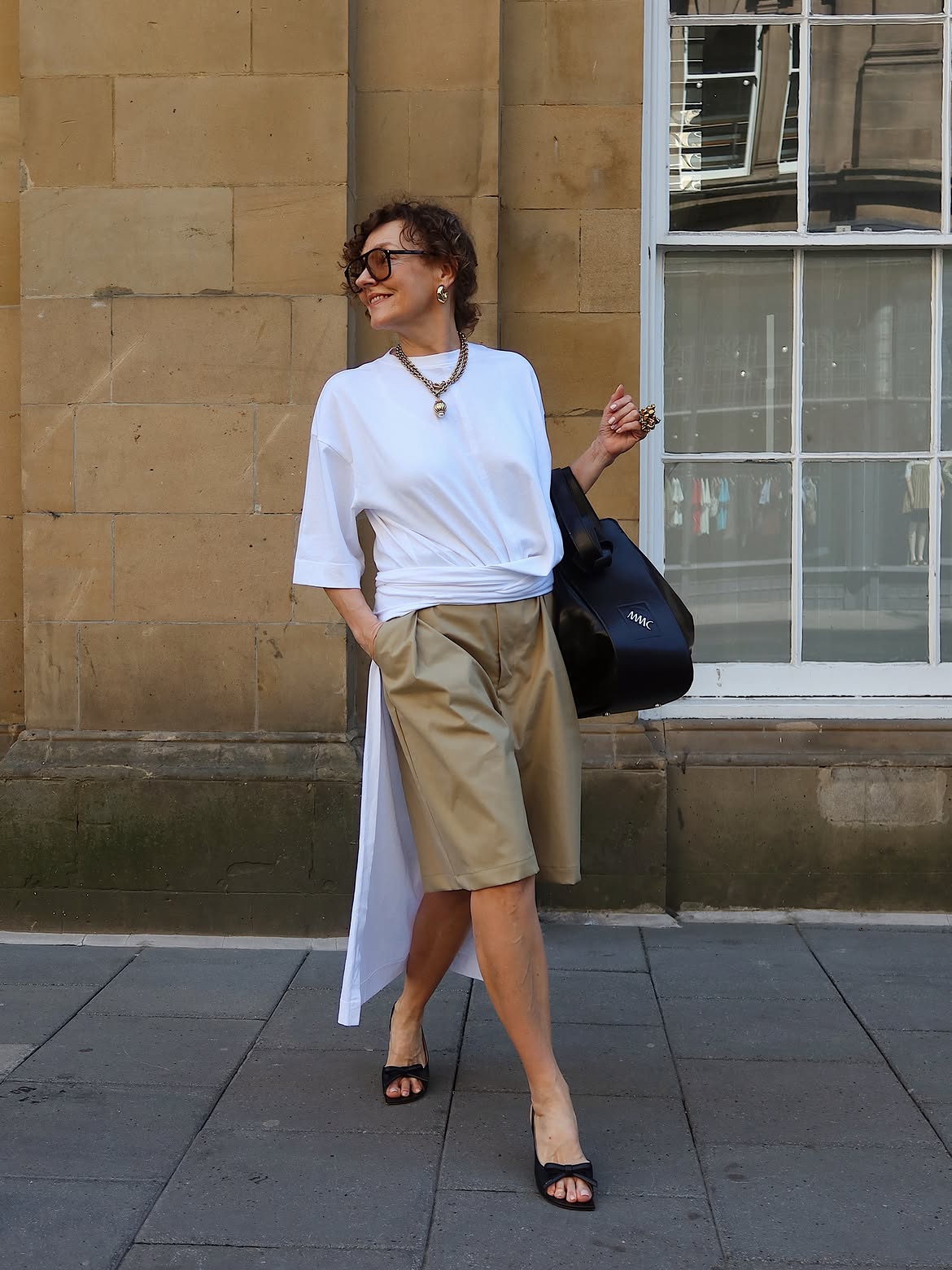 Bermuda shorts outfit