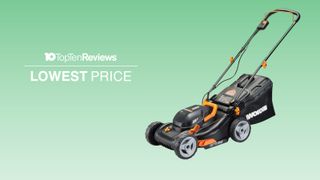 worx cordless lawn mower deal on Amazon