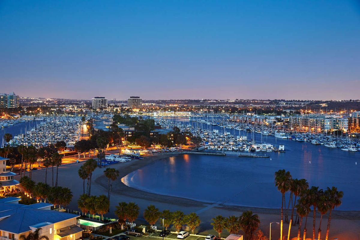 View of Marina Del Rey