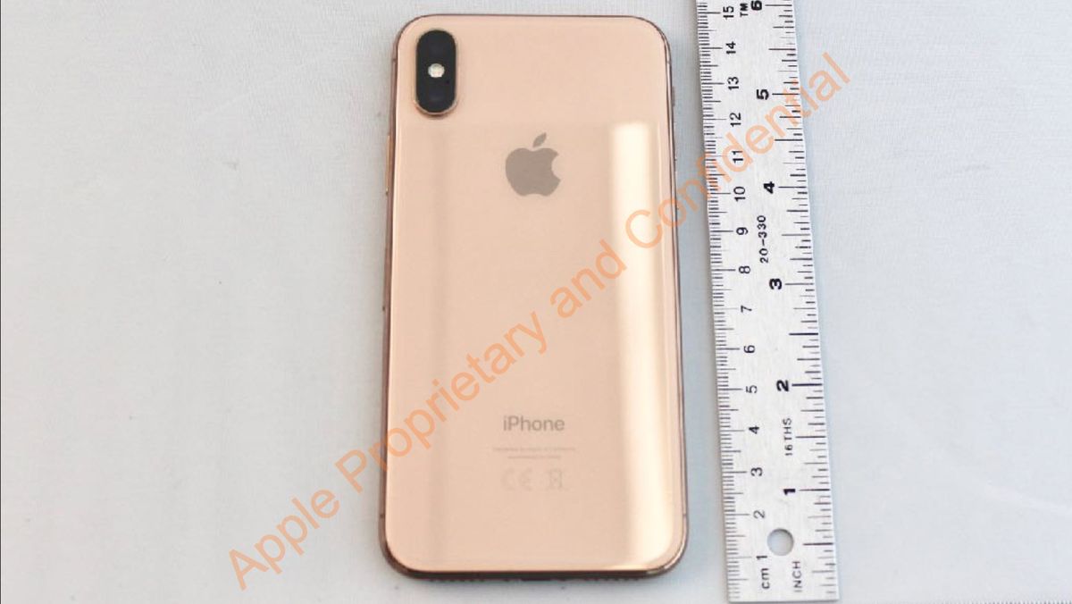 Gold iPhone X