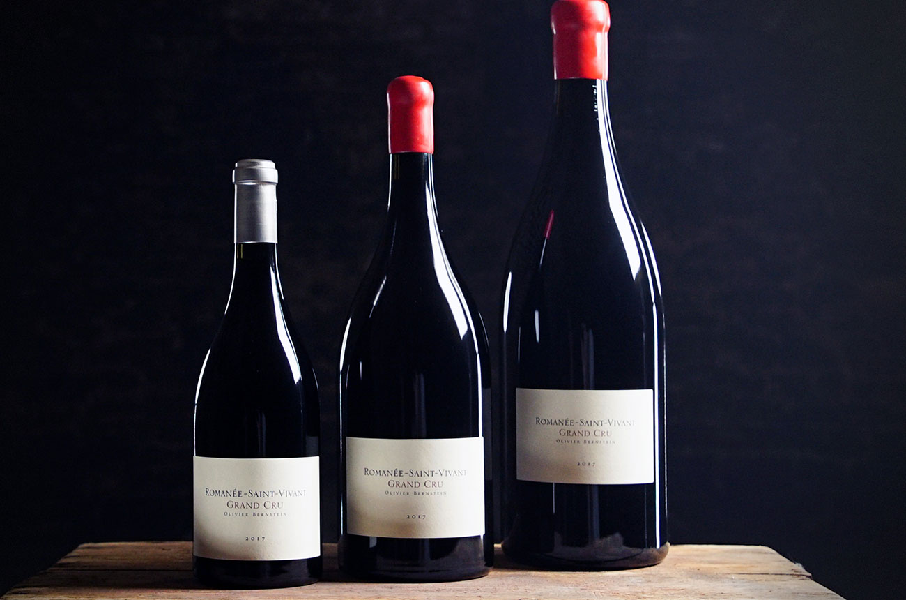 Olivier Bernstein wines, including a rare 'jeroboam'