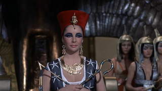 Elizabeth Taylor in Cleopatra.